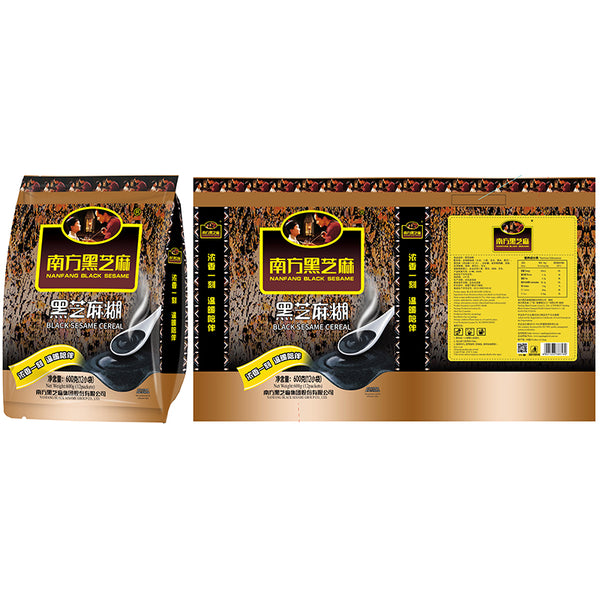 Instant Black Sesame Paste Cereals 600g*15 packs – nfhzm.com