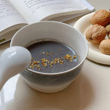 Instant black sesame paste